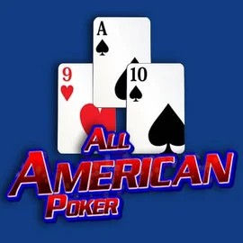 Table Games logo of All American Poker from RTG (Reel Time Gaming) at Vegasino Casino