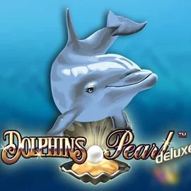 Slots logo of Dolphins Pearl Deluxe from Novomatic at Vegasino Casino