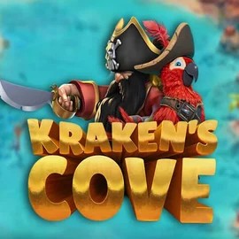 Krakens Cove logo by Relax Gaming Vegasino Casino