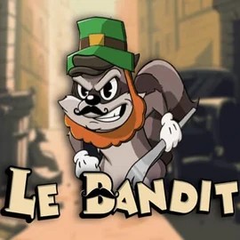 Le Bandit slot icon by Hacksaw Gaming, available at Vegasino Casino