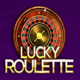 Lucky Roulette logo by Belatra Games Vegasino Casino