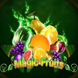 Magic Fruits Deluxe slot visual from Wazdan available on vegasinonz.com