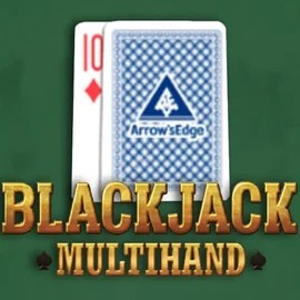 Multihand Blackjack logo by Pragmatic Play at Vegasino Casino