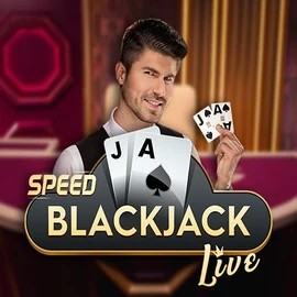 Speed Blackjack casino game by Pragmatic Play – featured logo at Vegasino Casino