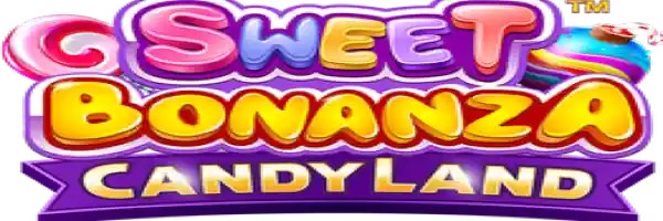 Sweet Bonanza Candy Land Live logo by Pragmatic Play at Vegasino Casino