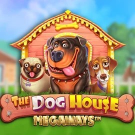 The Dog House Megaways logo by Pragmatic Play Vegasino Casino